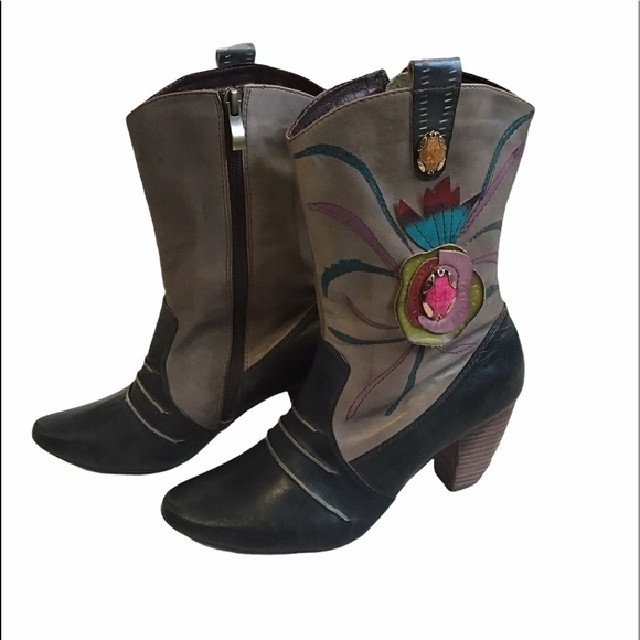 Corkys Shoes Corkys Elite Hand Painted Embellished Leather Boot